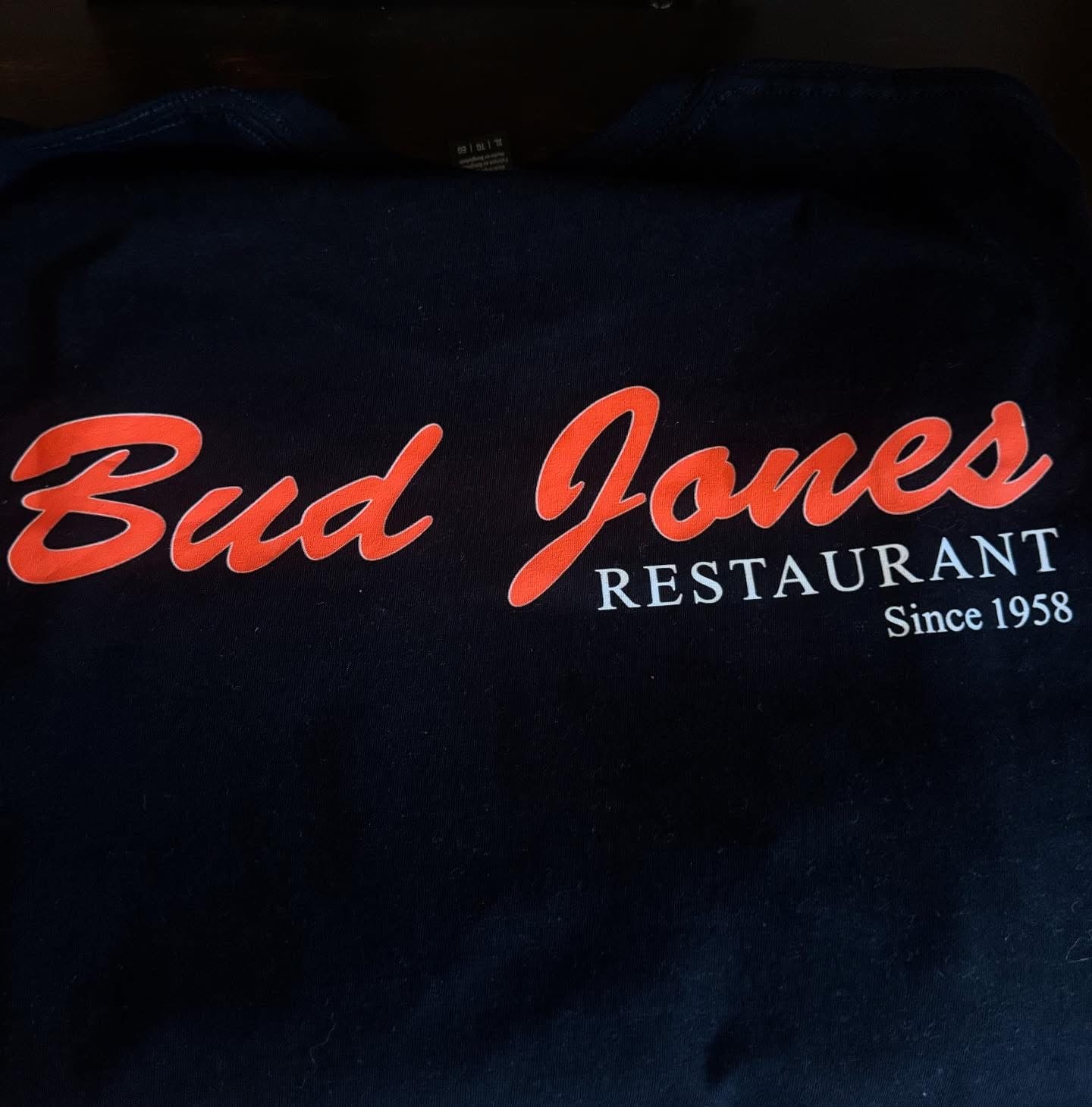 I love Bud Jones Adult tee