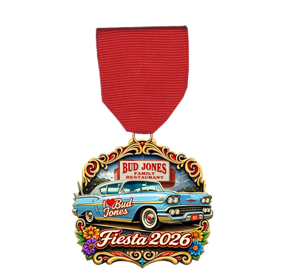 PRE ORDER 2026 1958 IMPALA BUD JONES MEDAL